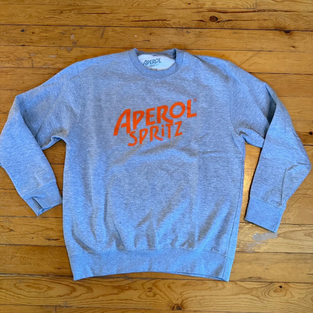 Aperol Spritz Sweatshirt, US Open Tennis Collection, Grey, Size L